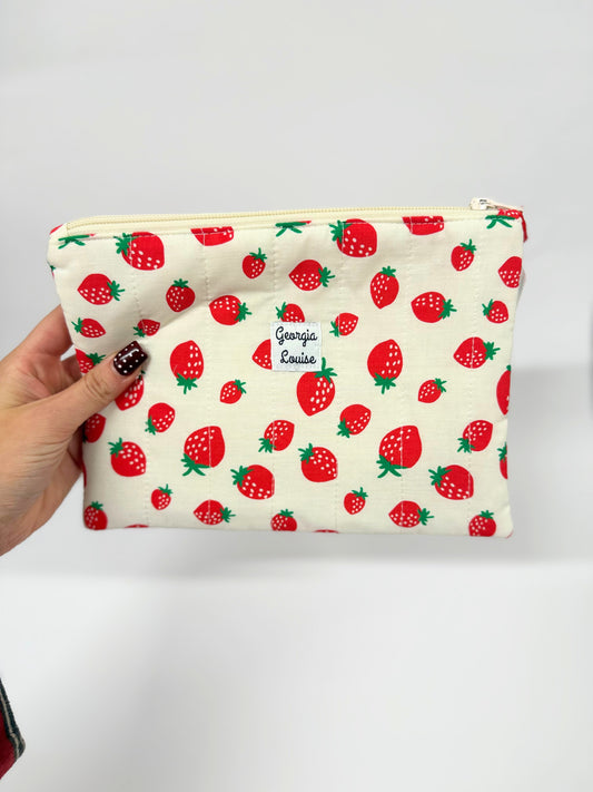Cream Strawberry Kindle Paperwhite Case