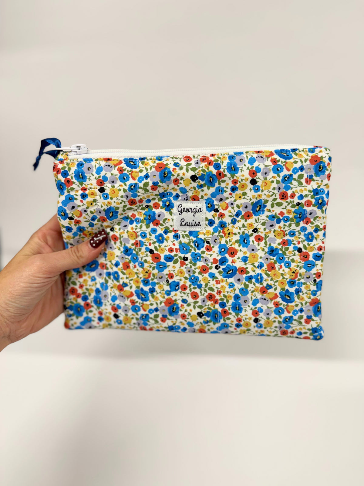 Blue Ditsy Kindle Paperwhite Case