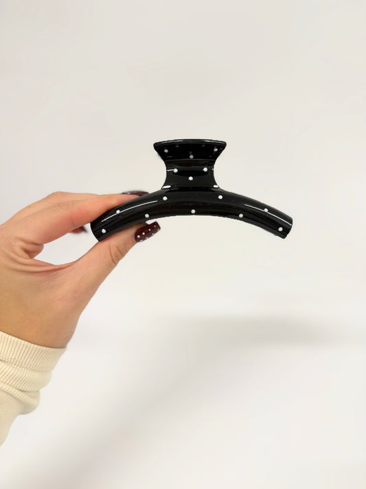 Black Spot 11cm Claw Clip