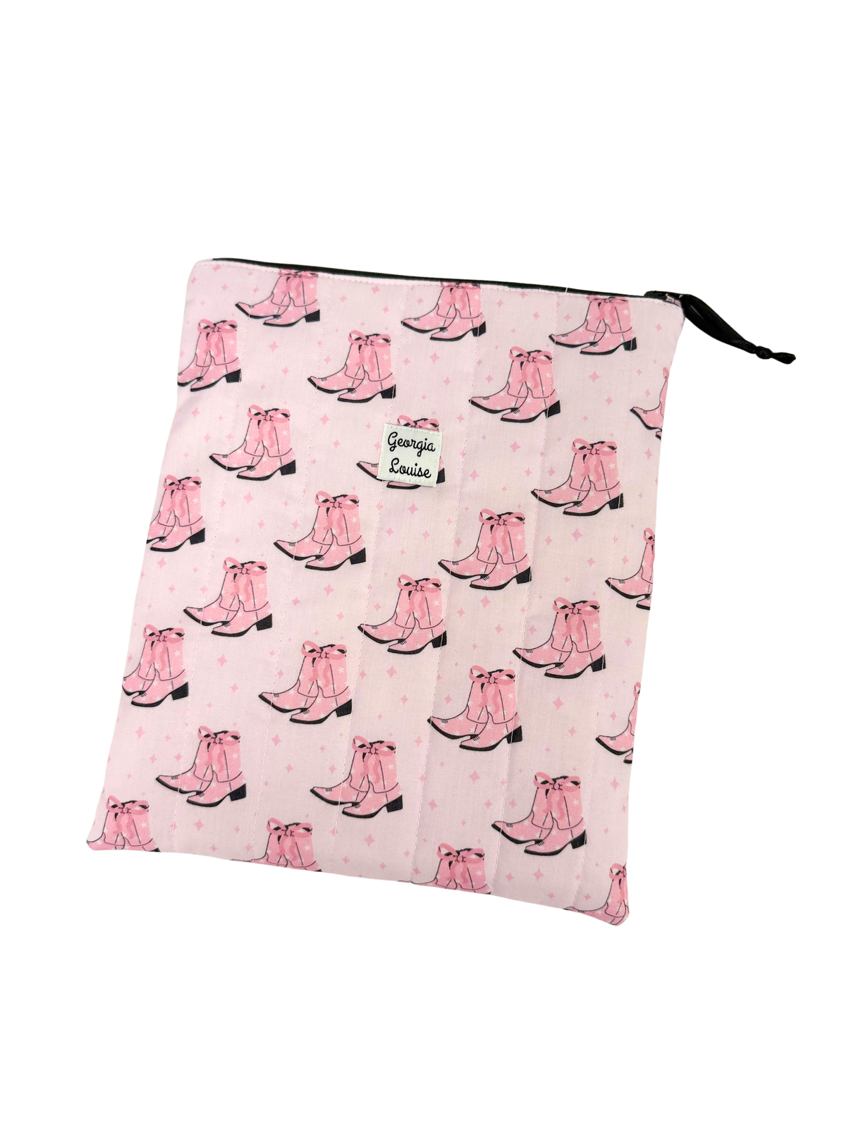 Pink Cowgirl Boots 11 Inch Ipad Case