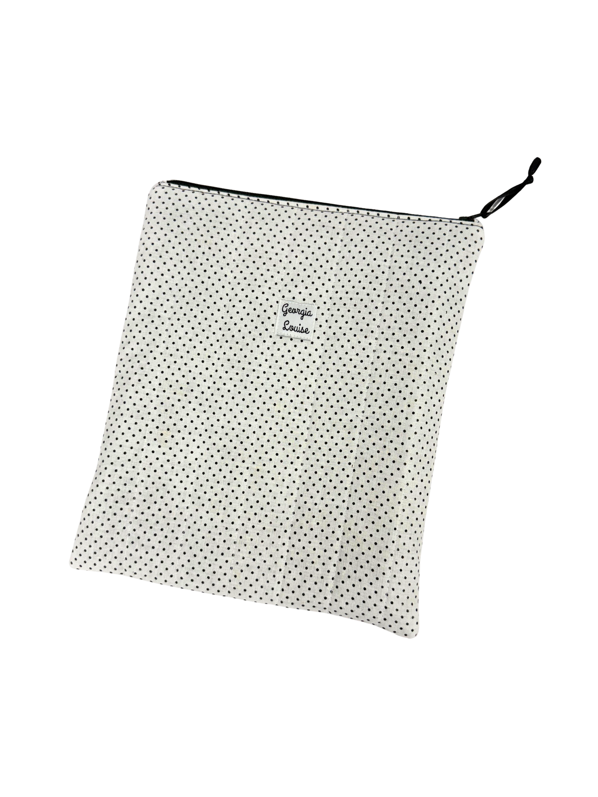 White Polka Dot 11 Inch Ipad Case