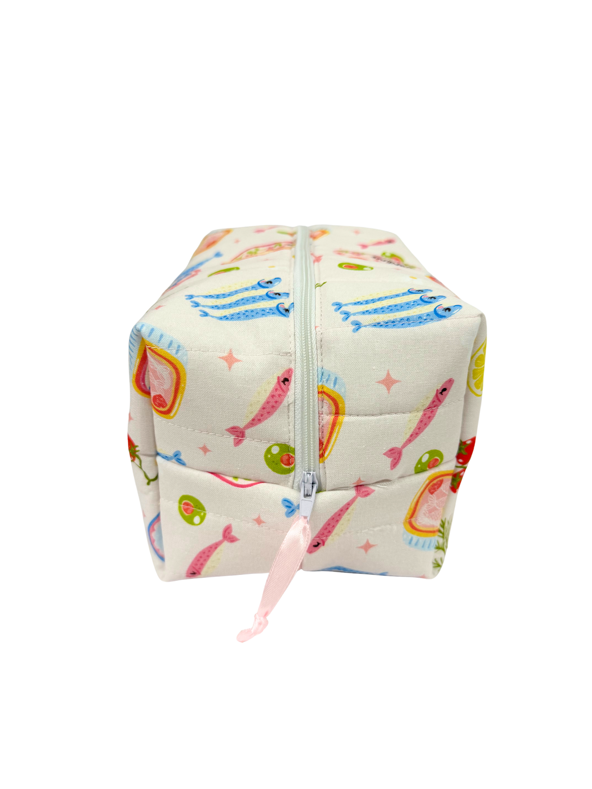 Pink Sardine Large Makeup Bag