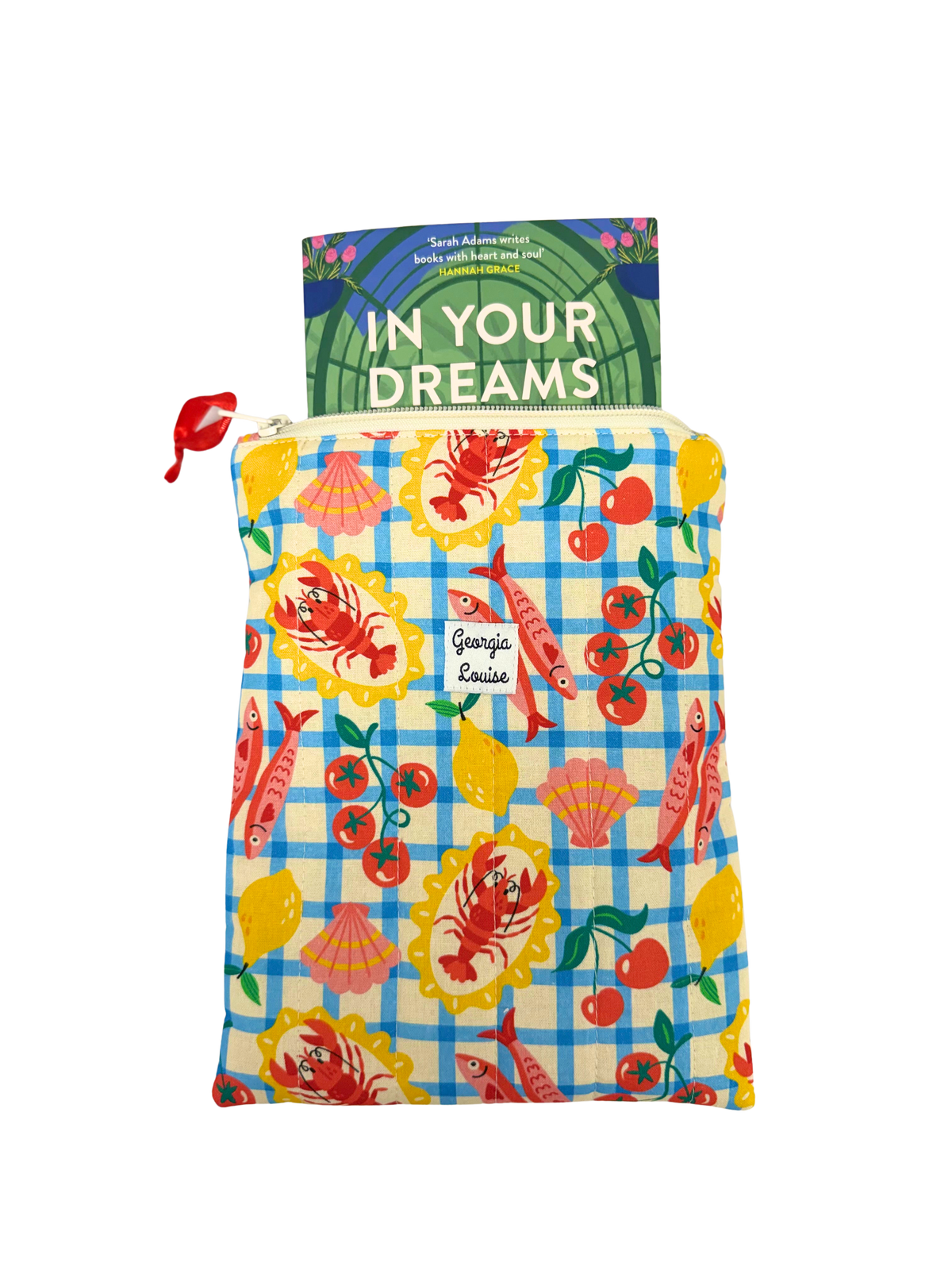 Seafood Platter Book Sleeve with Zipper