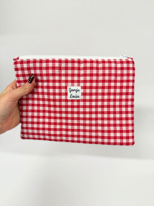 Red Gingham Kindle Paperwhite Case