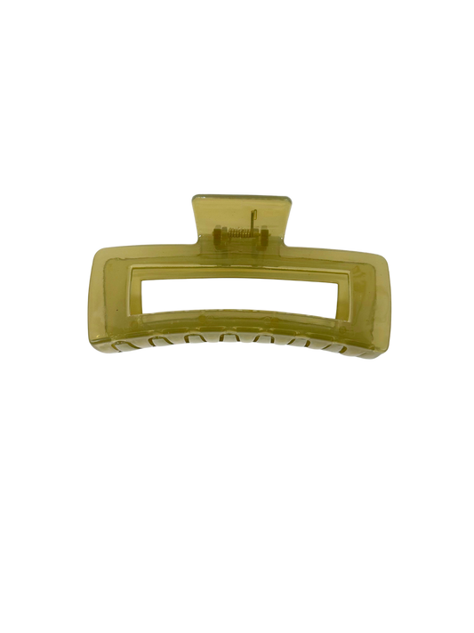 Olive Green 13cm XL Claw Clip
