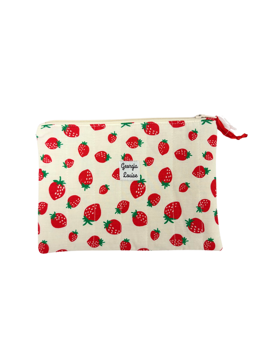 Cream Strawberry Kindle Paperwhite Case