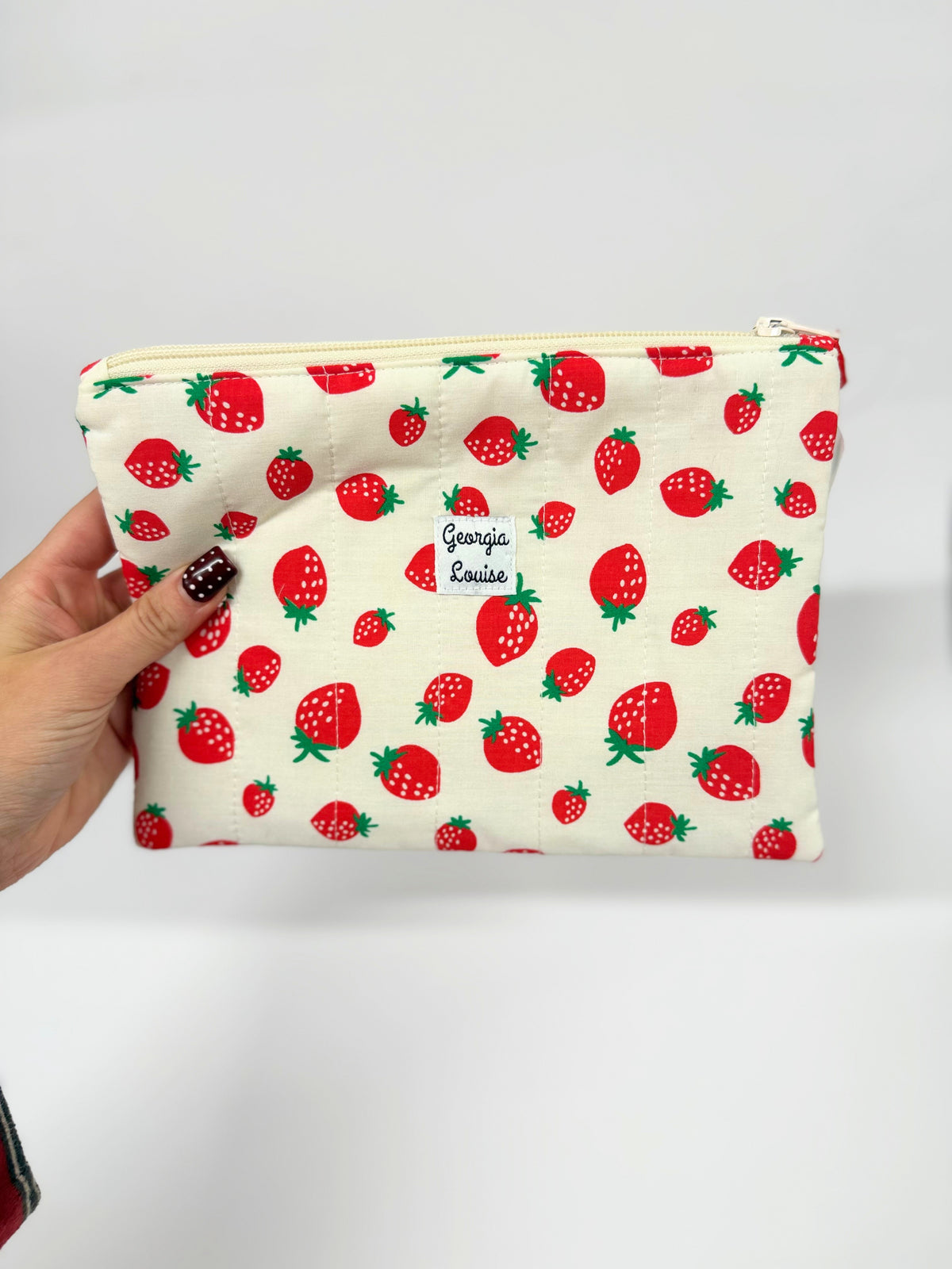 Cream Strawberry Kindle Paperwhite Case