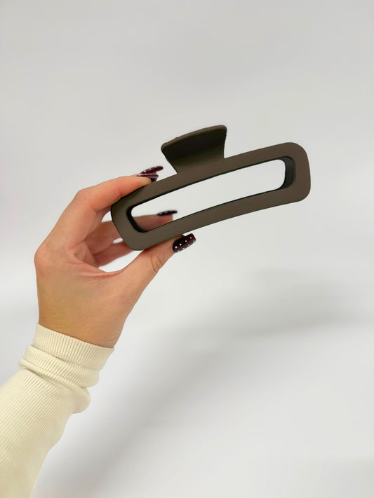 Brown 13cm XL Claw Clip