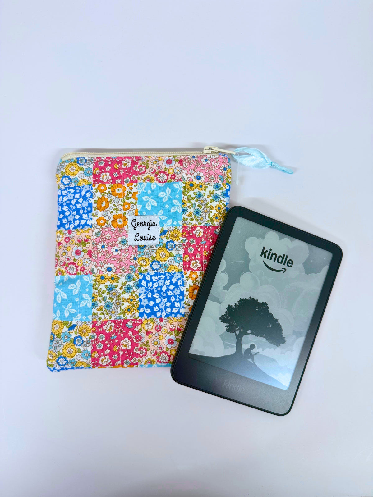 Patchwork Floral Kindle 6 Inch Sleeve