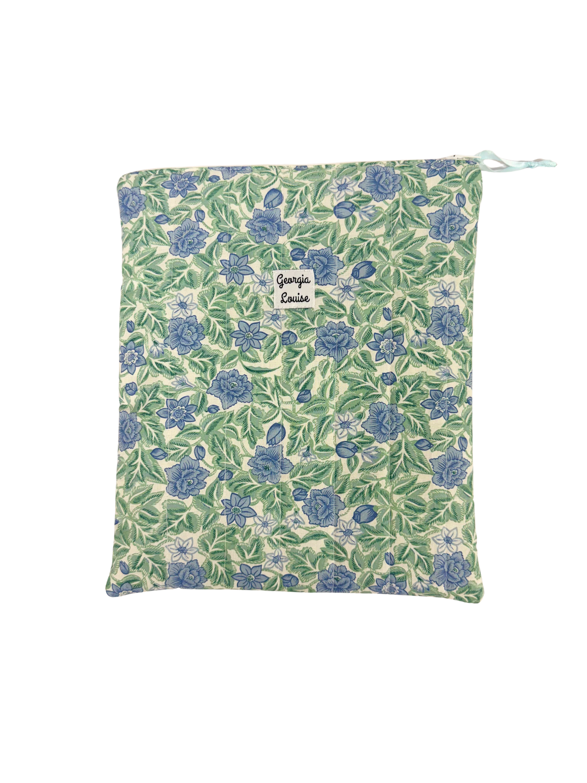 Blue & Green Floral 11 Inch Ipad Case