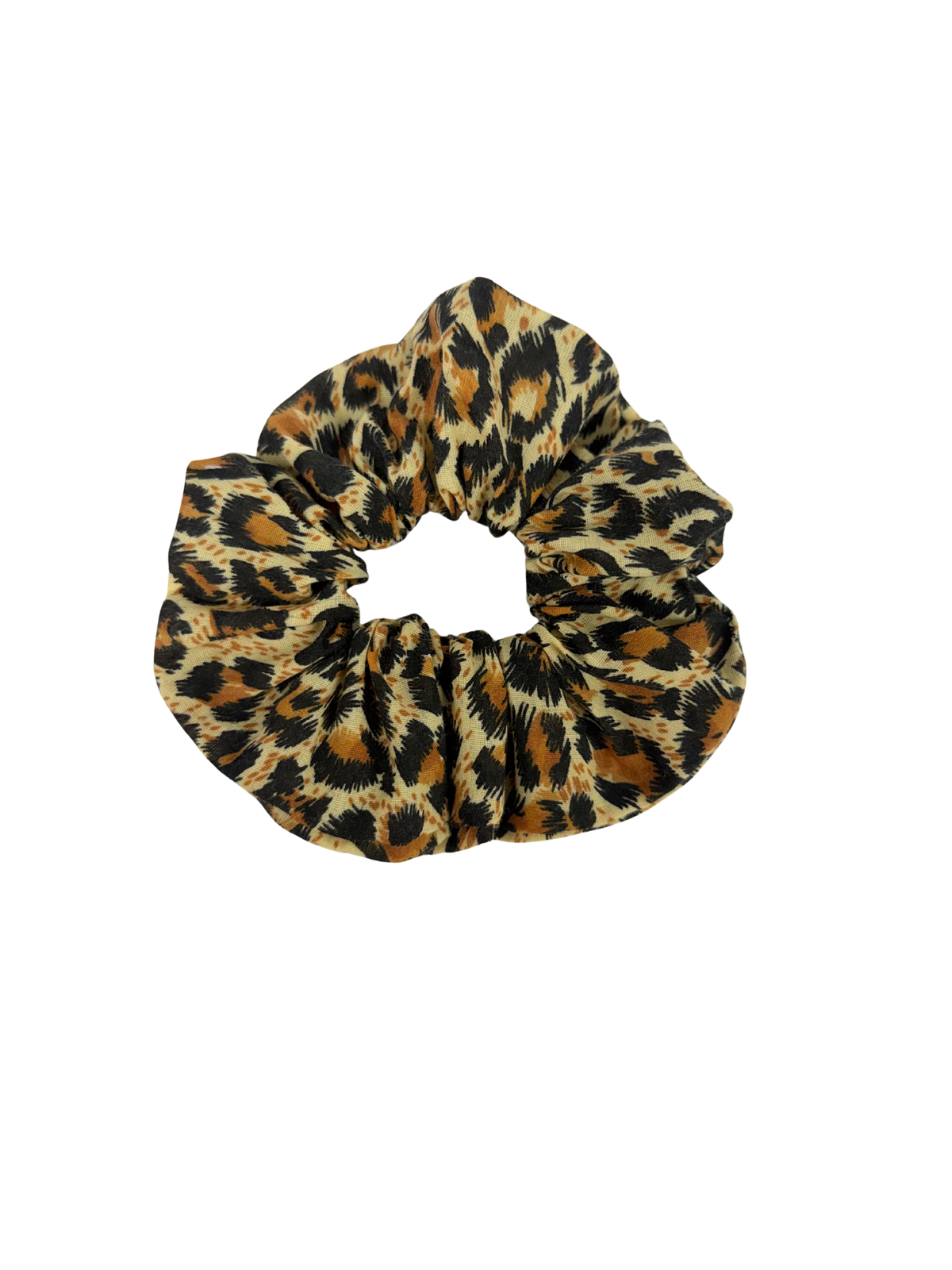 Cheetah Print Large Scrunchie