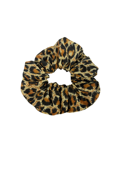 Cheetah Print Large Scrunchie