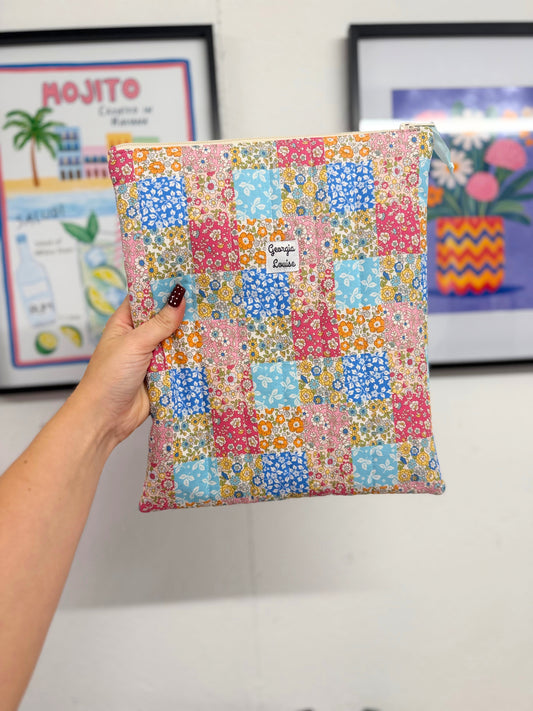 Floral Patchwork 11 Inch Ipad Case