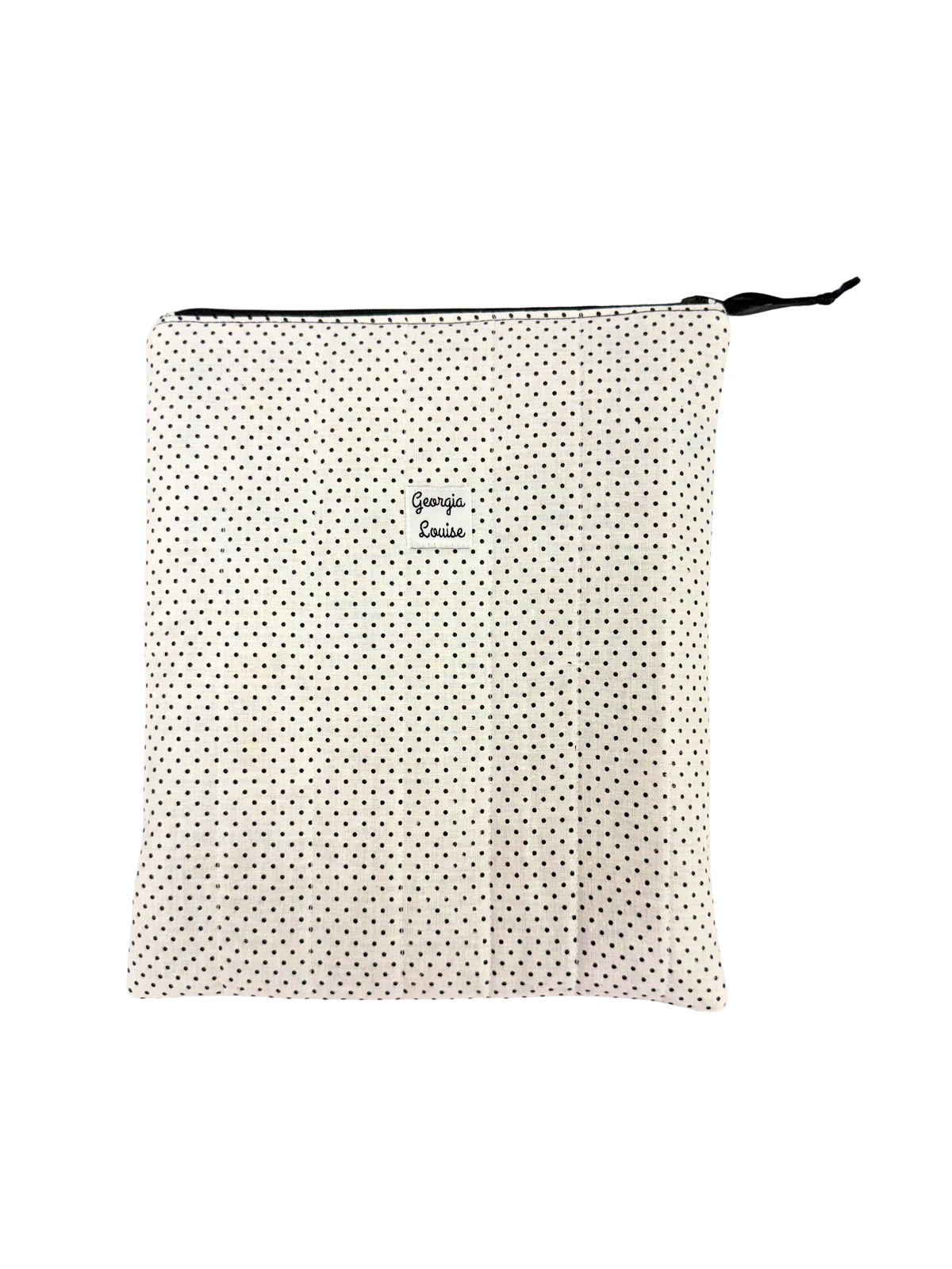 White Polka Dot 11 Inch Ipad Case