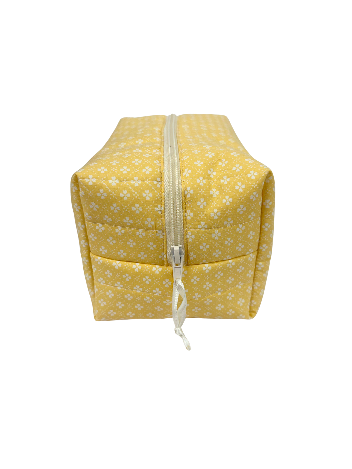 Buttermilk Clover Large Makeup Bag