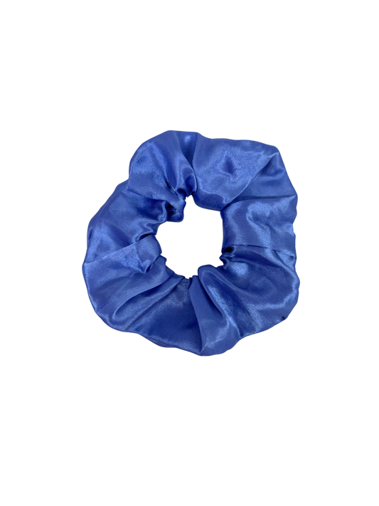 Hyacinth Purple Satin Hair Scrunchie