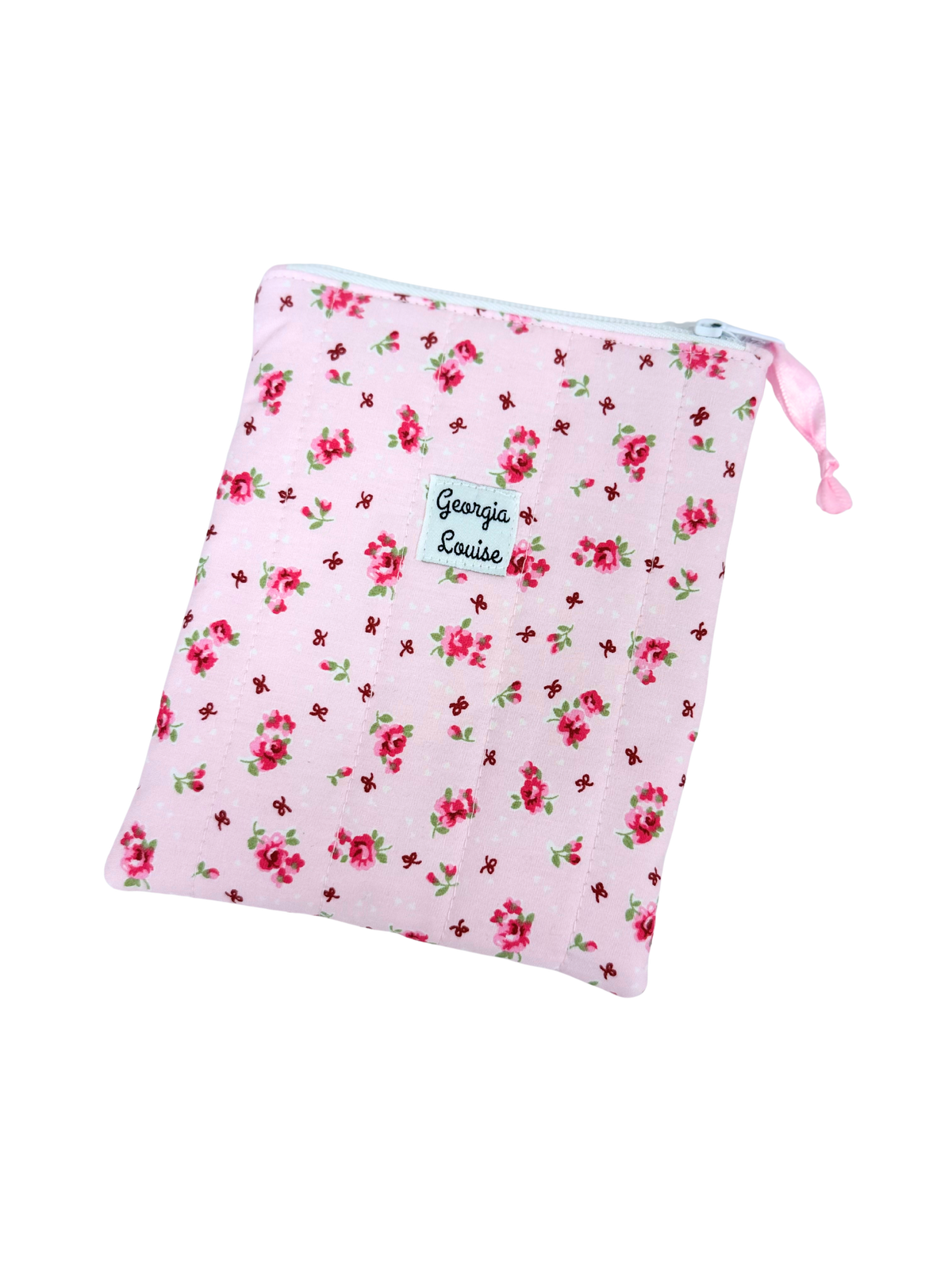 Pink Posy Floral Kindle 6 Inch Sleeve
