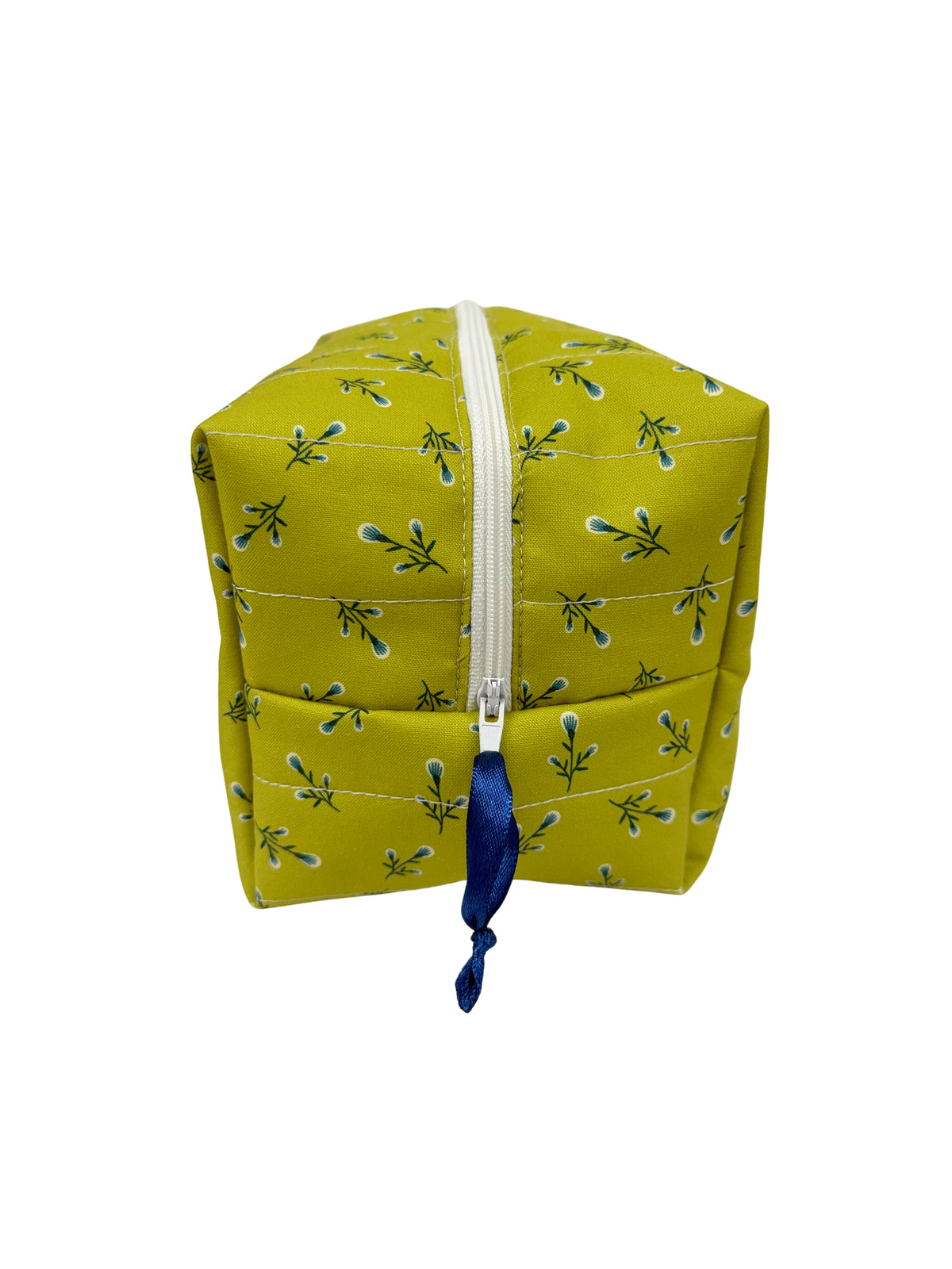 Green Heather Large Makeup Bag