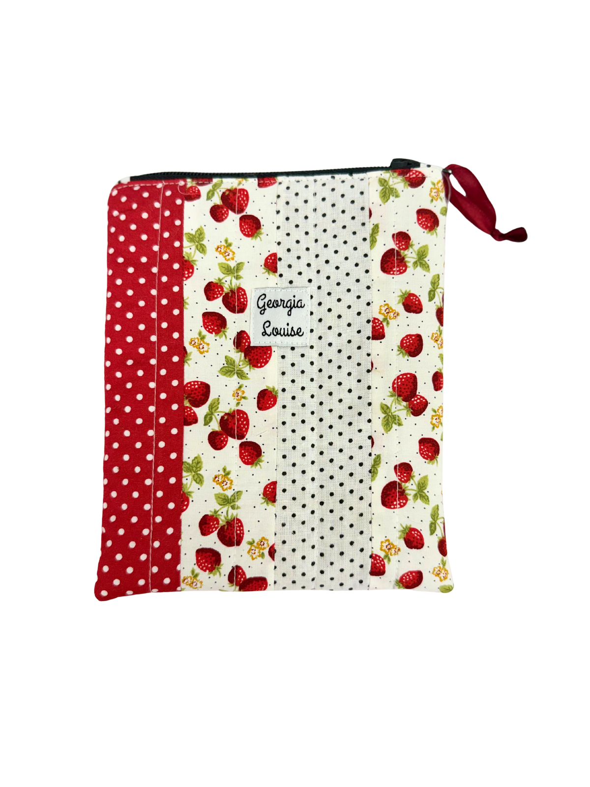 Strawberry Patchwork Kindle 6 Inch Sleeve