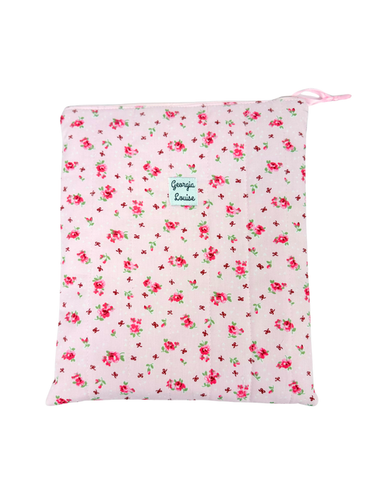 Pink Posy Floral 11 Inch Ipad Case