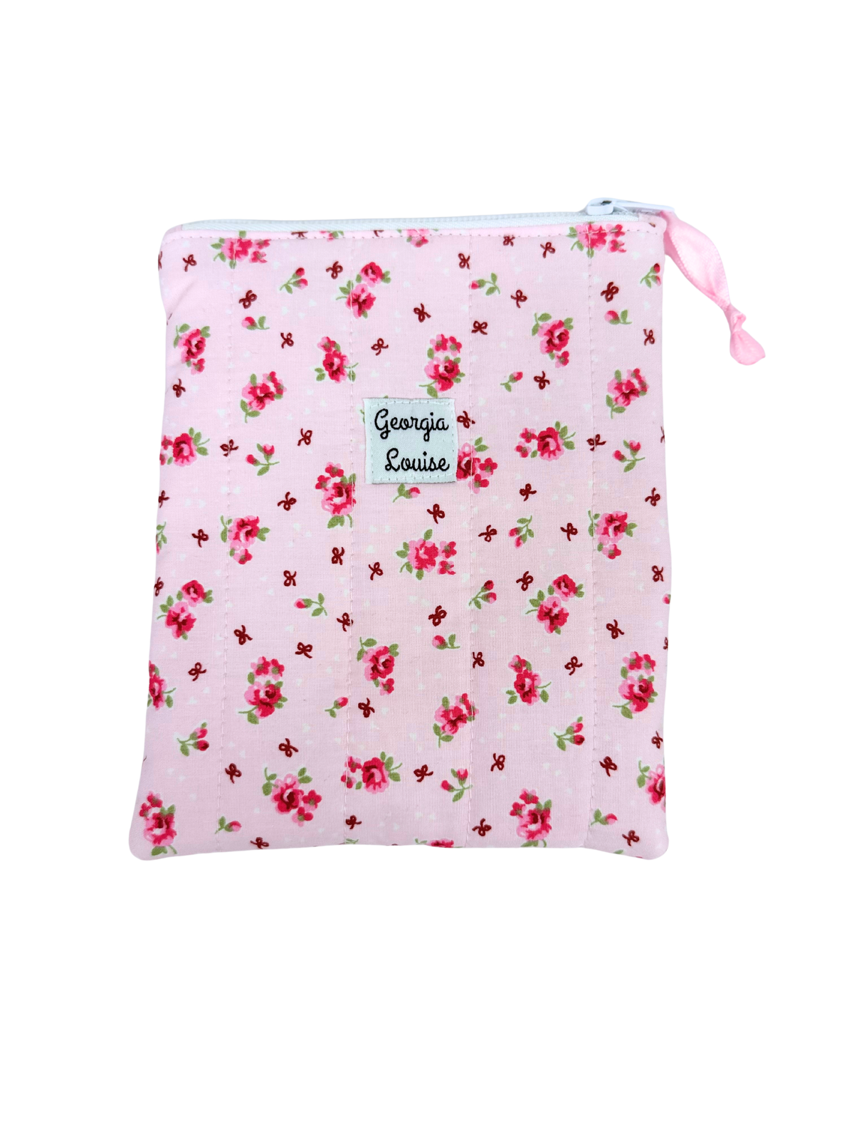 Pink Posy Floral Kindle 6 Inch Sleeve