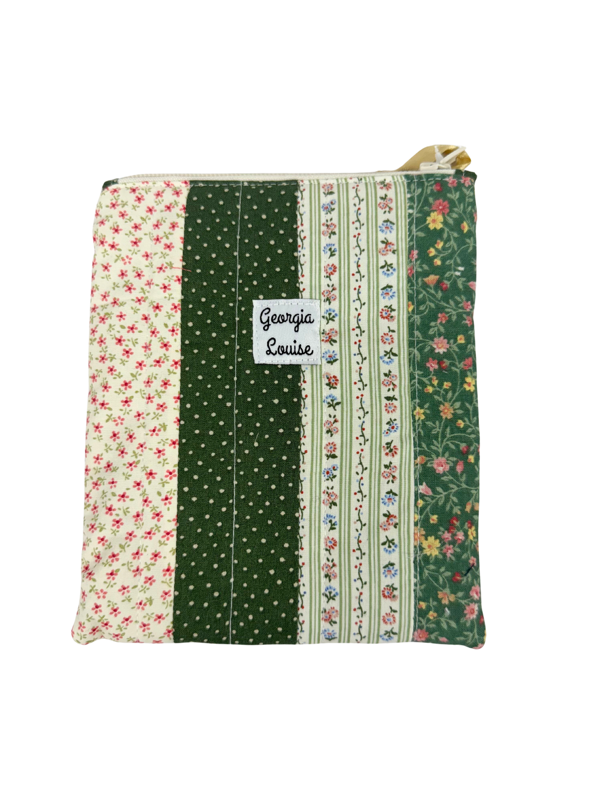 Green Floral Patchwork Kindle 6 Inch Sleeve