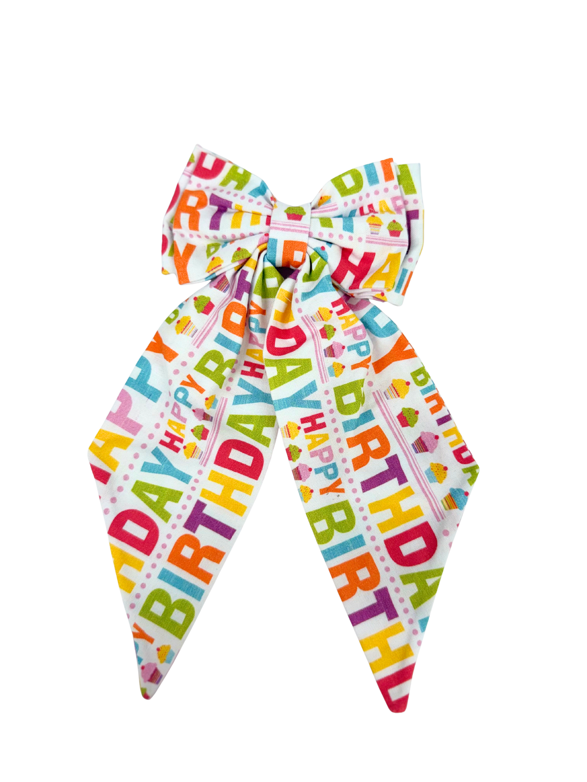Happy Birthday Hair Bow