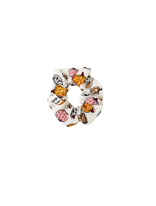 Pumpkin Fall Small Scrunchie