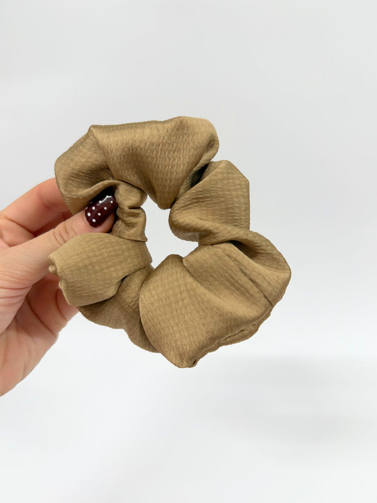 Caramel Latte Large Scrunchie